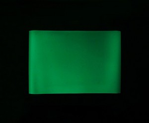 Фотолюминесцентная ПВХ плёнка в листах формата А3 самоклеящаяся прозрачная